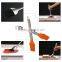 BBQ Tools 430 stainless steel handle silicone bristle cooking oil brush