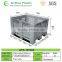 600L Bulk Heavy Duty Storage Plastic Pallet Box With Wheels