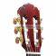 High gloss gold classical hotsell durable classical guitar with bone nut