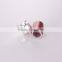 New Design Love Shape Rotary Pump Head Plastic Bottles, Acrylic Airless Bottles for Personal Care