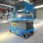 Electric power indoor hydraulic manual scissors lift