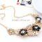 New Russia Style Flower Choker Collar Vintage Pendant Statement Necklace Women Necklaces & Pendants Fashion Necklaces for Women