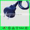 Extension cords flat plug PSE Jap 2 pole plug 2 core extension cord