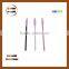 Factory outlet colored disposable mascara wands/makeup brushes for lash extension