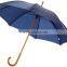 Umbrella with wooden stick