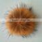 13-22CM Hot-selling Raccoon Fur Ball Garments Accessories Shoes & Accessories, Raccoon Fur Pom Poms