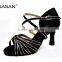 Woman Dance Heel Cross Ankle Strap
