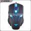 6 buttons metal bottom backlit gaming mouse