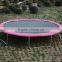 Aosom Pink 14' Fitness Trampoline Replacement Safety Pad Spring Cover