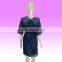 Short sleeves disposable pp nonwoven kimono/bathrobe