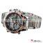 SHARK Mens Analog Digital Stainless Sport LED Chrono Wrist Watch