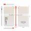 5000mAh Mobile Power Bank/Slim External Battery Pack With Built-in Micro USB Cable / 8-pin Adapter/Micro USB Port