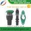 Water saving irrigation plastic quick intake valve/farmland crops irrigation system intake valve made in china