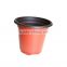 12cm plastic flexible double color nursery pots
