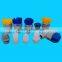Quick release plastic chemical manufacturing nozzles