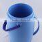 Double wall plastic water termos with wide mouth tube water jar