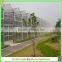 Stable and Hard Aluminium/ Steel Metal Type Multi-span Greenhouses for Garden/fruit