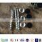 Twist Umbrella roofing nails Galvanized roofing nai /roofing nail with umbrella head