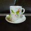 KC-00020 Haonai Factory direct porcelain coffee set, white porcelain coffee set
