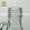 Custom empty 550ml glass bottle for wine prices with handle