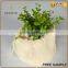 China factory price decorative burlap pot covers