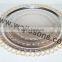 2015 new product fancy crystal tray