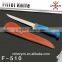 6 Inch Fishing Knife,TPR+PP Plastic Handle Fishing Tackle With PP Sheath