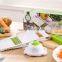 Fashional Directly Sale Top Quality PP and Stainless Steel Material 7-piece Multifunctional Peeler and Grater
