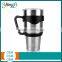 Removable Handle Stainless Steel Tumbler 30 oz with Sliding Lid