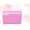 High- density EVA,200g yoga brick double color and one color soft foam yoga block, weight 190-200g