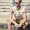 Wholesale cheap American style black running men vest