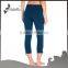 Wholesale Capri Pants,Womens Slim Promotional Ruffle Capri