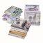 New Creative Gift PU Material Wallet Short Novelty Style Banknotes Money Printed Purse