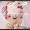 Hot European Girl Hair Flower Ornaments Feather Headband Infant Feather Hair Accessories toddler hairband