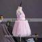 summer floral dress girls pink dressing gown fashion puffy children clothes dress