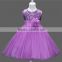 Sleeveless Paillette Kids Flower Girl Tutu Dresses