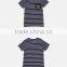 Customized short sleeve striped sport tshirt