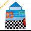 Fast delivery reactive printed 100 cotton velour kids beach towel poncho