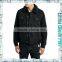 Medium Wash Fur Collar Black Denim Mens Short Jackets