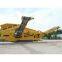 High efficiency track mounted mobile asphalt jaw crusher
