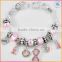 pink breast cancer awareness ribbon bracelet wholesale