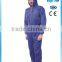 Disposable SMS Coveralls(Coats+ Trousers)With Hood, Elastic Wrists and Ankles