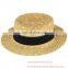Ladies Flat Top Cheap Summer Straw Hat