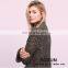Ribbed sweater and open cardigan with front slip pockets and wide sleeves