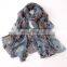 new feather printed shawl scarves