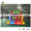 2015 Summer Mew Style Inflatable Funland With Jumping Bouncer And Slide