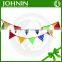 cheap qualified birthday party wedding decorative fabric bunting