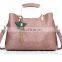 Wholesale fashion handbag tassels pu shoulder bag for ladies