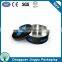  China sales the empty round metal black candle tin