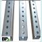 Perforated Parking and Traffic Galvanized Steels Square Post